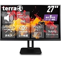 Amazon.co.jp: TERRA 2748WPV V4.0 27インチ 高さ調整 縦横回転